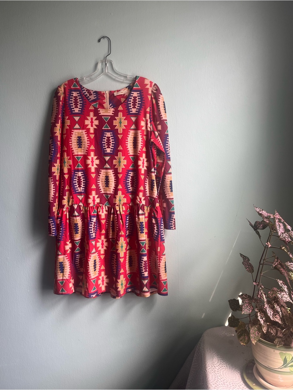 Anthro Aztec Print Dress